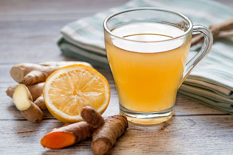 Zázvorový čaj - léčivý nápoj, který zvyšuje potenci ve stravě muže